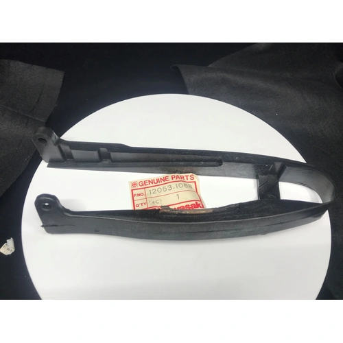 KX125/250/500 /KDX200 1983 NOS OEM FRONT CHAIN SLIDER / SWINGARM PROTECTOR 12053-1068 - SKU:120531068