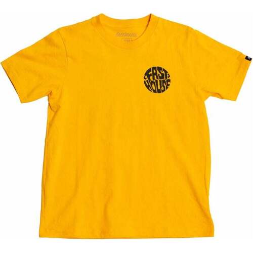 Fasthouse Grime Youth Tee - Gold
