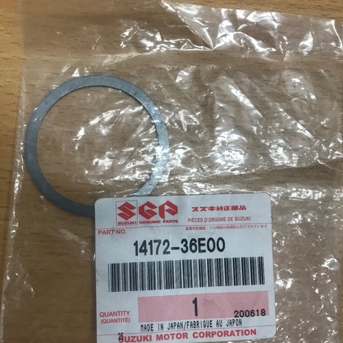 RM125 1996-08 OEM EXHAUST PIPE WASHER 1417236E00 - SKU:1417236E00