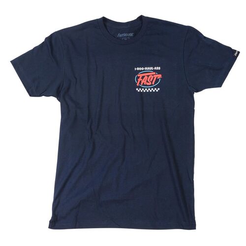 Fasthouse Toll Free Tee - Navy - S - SKU:14573008