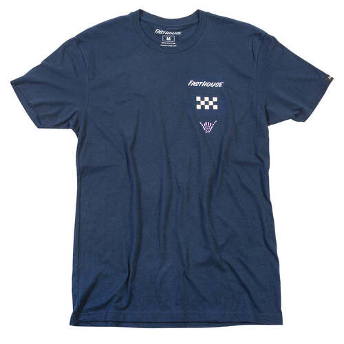 Fasthouse Subside Tee - Navy - S - SKU:15173008