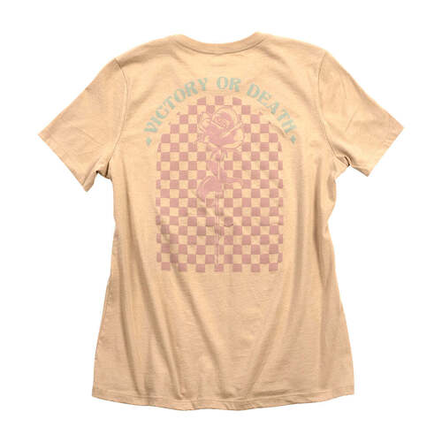 Fasthouse Womens Vision Tee - Sand