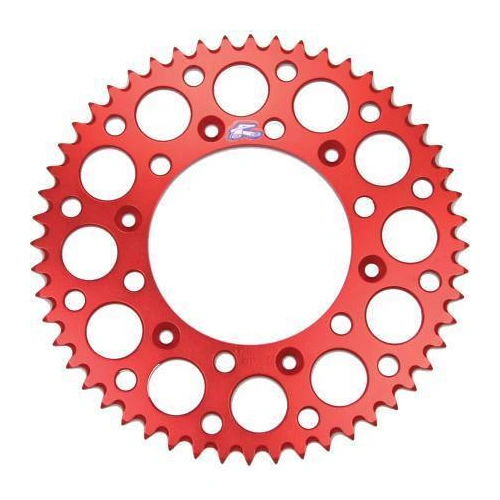 Renthal Rear Sprockets - Honda - Rear - 48 - Red
