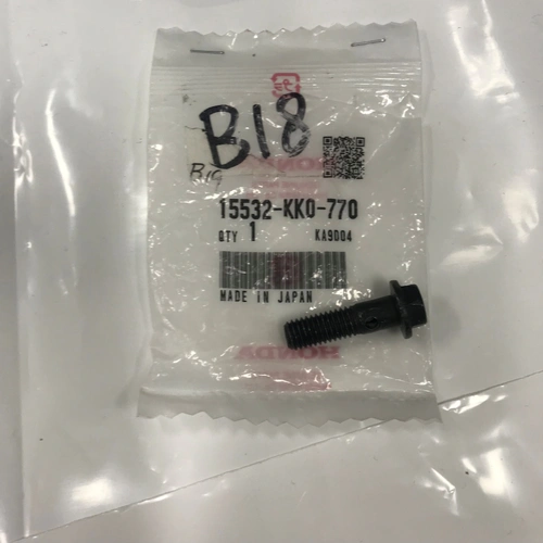 XR250L / XR250R / XR200R OEM  OIL PIPE FLANGE BOLT 8X28  15532KK0770 - SKU:15532KK0770