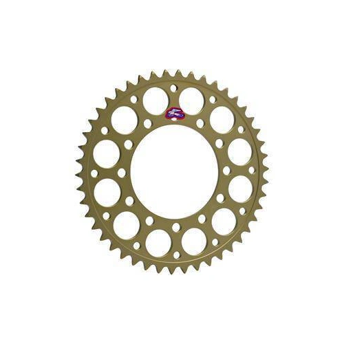 Renthal Rear Sprocket Mx Ultralight Grooved Gld 46T