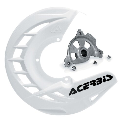 ACERBIS X-BRAKE DISC COVER & MOUNT WHITE SX SXF 15-22 EXC EXCF 16-22