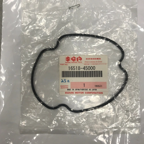 GS500 /GS450S/GSX250F  OEM OIL FILTER COVER O RING 1651845000 - SKU:1651845000