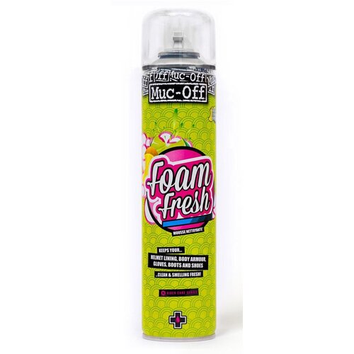 "MUC-OFF MOTORCYCLE HELMET FOAM FRESH SANITIZER 400ml" - SKU:199