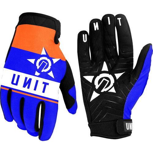 Unit Scope Gloves - Blue/Red - 2XL - SKU:199144002BLUE2X