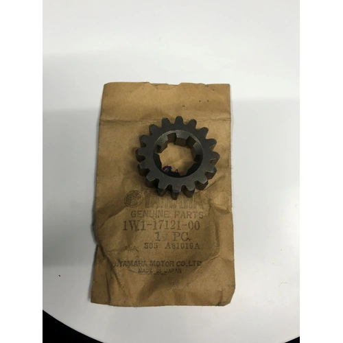 YZ125 1978 OEM GEAR 2ND PINION 16T 1W11712100 - SKU:1W11712100