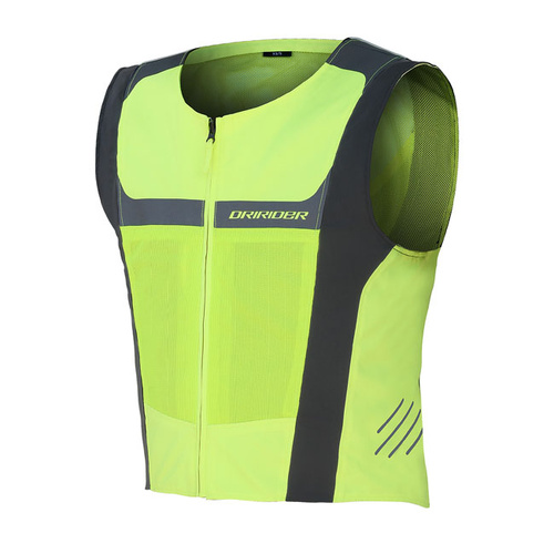 Dri Rider Neon Hi Visibility Mesh Vest - Fluro Yellow - 2XL - SKU:2110597