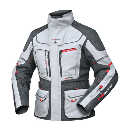 Dri Rider Vortex Adventure 2 Womens Jacket - Grey/Black - L 18 - SKU:2113062