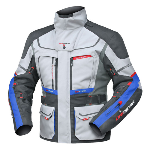 Dri Rider Vortex Adventure 2 Jacket - Grey/Anthracite - M - SKU:2113169