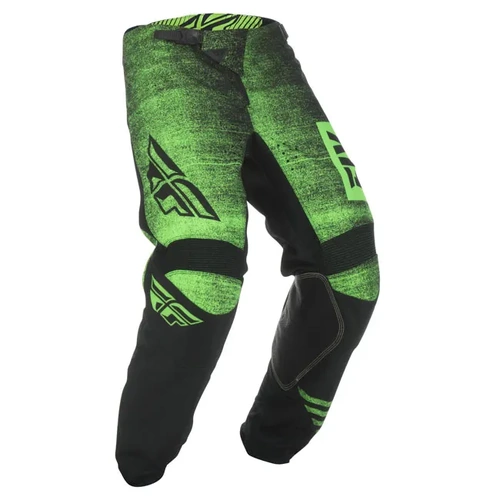 Fly Racing Youth Kinetic Noiz MX Pants - Neon Green