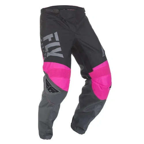 Fly Racing Youth F-16 MX Pants - Pink/Black/Grey - 18 - SKU:2114139