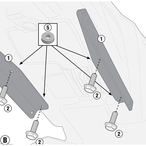 Givi Mounting Kit for TE2115