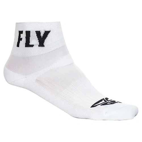 Fly Racing Shorty Socks - White - XL - SKU:2116460