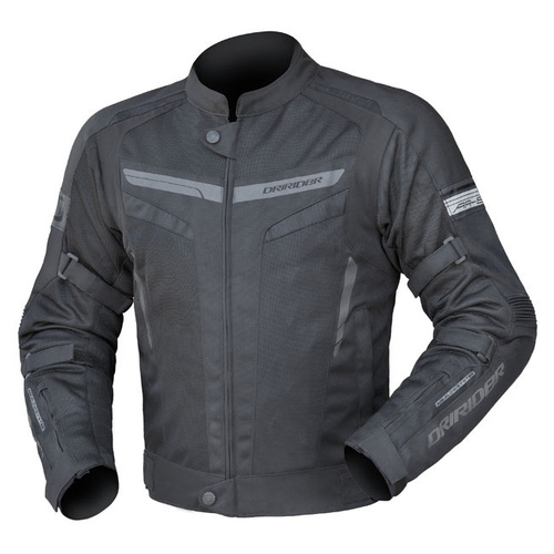 Dri Rider Air-Ride 5 Jacket - Black/Black - 6XL - SKU:2116508