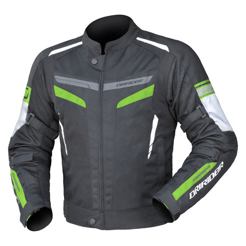 Dri Rider Air-Ride 5 Jacket - Black/Green - S - SKU:2116537
