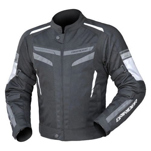 Dri Rider Air-Ride 5 Jacket - Black/White/Grey - S - SKU:2116545