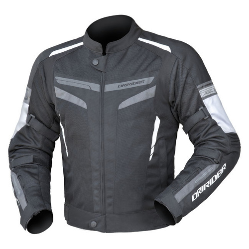 Dri Rider Air-Ride 5 Jacket - Black/White/Grey - M - SKU:2116546