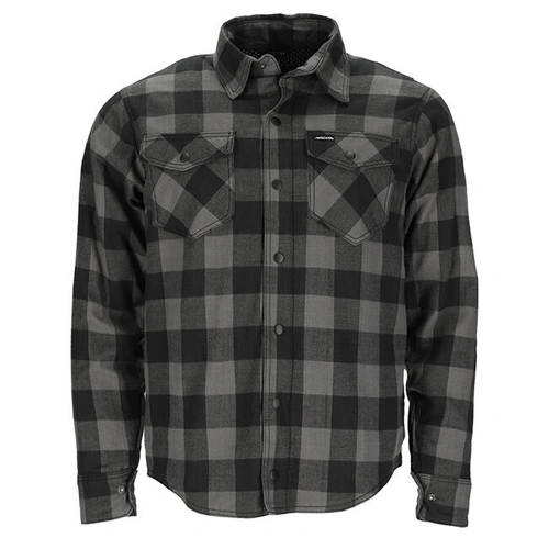 Argon Hatchet Flanno Jacket - Black/Grey