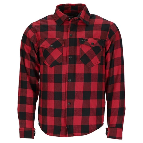 Argon Hatchet Flanno Jacket - Black/Red