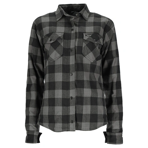 Argon Ladies Hatchet Flanno Jacket - Black/Grey
