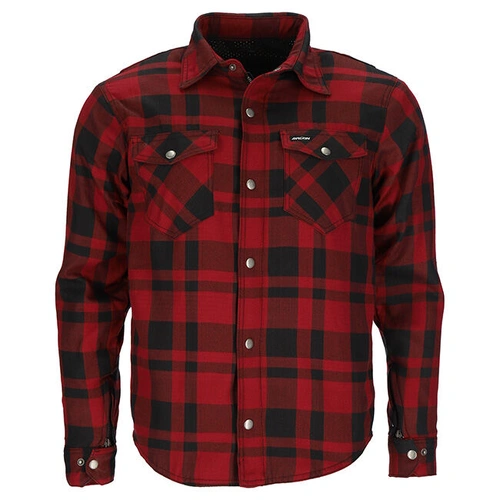 Argon Savage Flanno Jacket - Black/Red - 46  - SKU:2118774