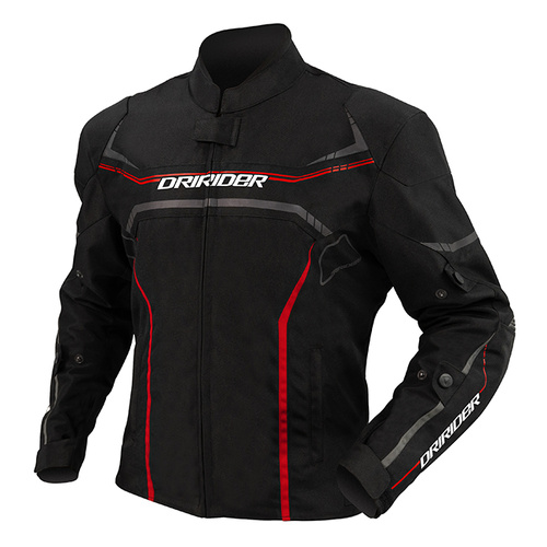 Dri Rider Origin Jacket - Black/Red - S - SKU:2118980