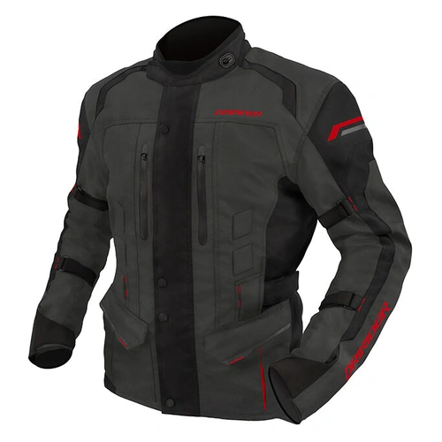 Dri Rider Compass 4 Jacket - Grey/Black/Red