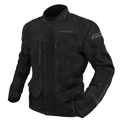 Dri Rider Compass 4 Jacket - Black/Dark Grey - XS - SKU:2119080