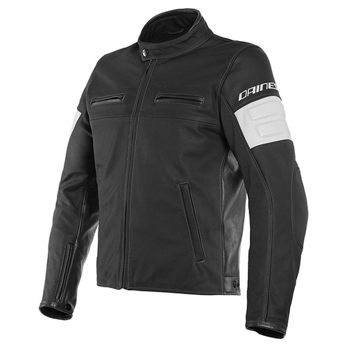 Dainese San Diego Perforated Leather Jacket - Black - 60 - SKU:2119313