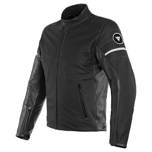 Dainese Saint Lous Leather Jacket - Black - 60 - SKU:2119319