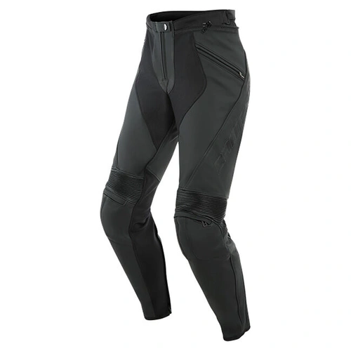 Dainese Ladies Pony 3 Perforated Leather Pants - Matt Black - 50 - SKU:2119393