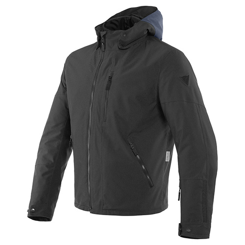 Dainese Mayfair D-Dry Jacket - Ebony/Black/Black - 48 - SKU:2119589