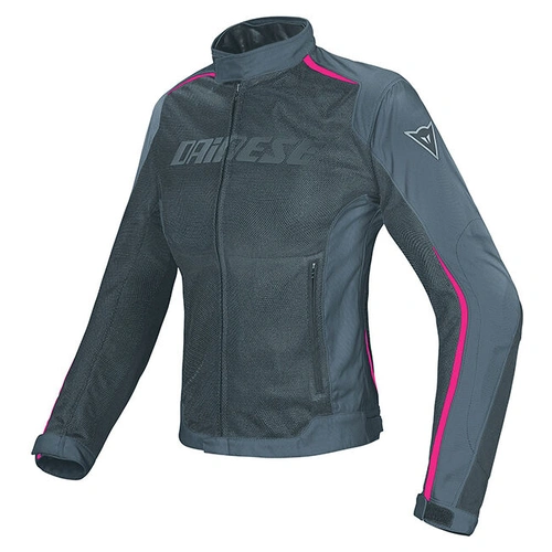 Dainese Ladies Hydra Flux D-Dry Jacket - Black/Ebony/Fuchsia