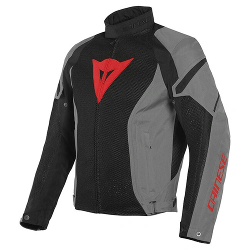 Dainese Air Crono Tex Jacket - Black/Charcoal Grey/Charcoal Grey - 50 - SKU:2119743