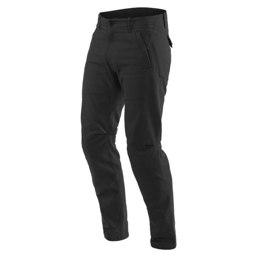 Dainese Chinos Tex Pants - Black - 36 - SKU:2119866
