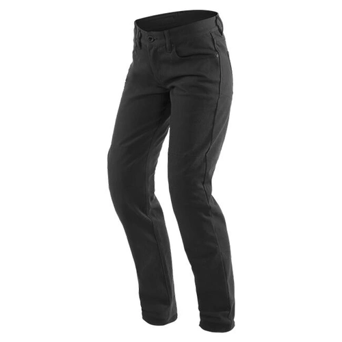 Dainese Ladies Casual Slim Tex Pants - Black - 34 - SKU:2119941