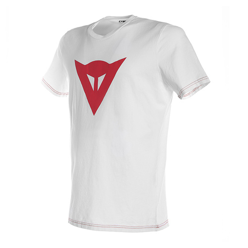 Dainese Speed Demon Casual T-Shirt - White/Red - M - SKU:2120075