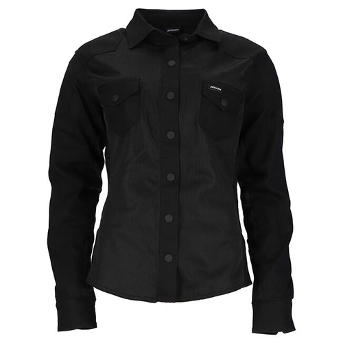 Argon Ladies Airhawk Kevlar Riding Shirt - Black