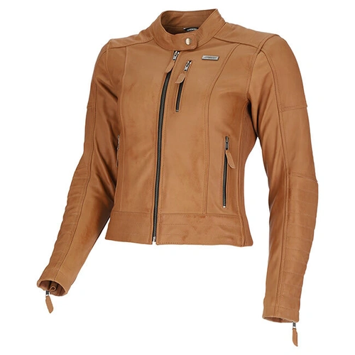 Argon Ladies Angel Leather Jacket - Tan - 6 - SKU:2121424