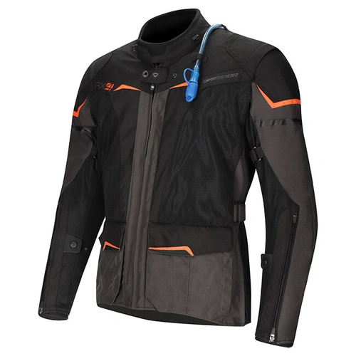 Dri Rider RX4 Jacket - Black/Grey/Orange - XS - SKU:2121656