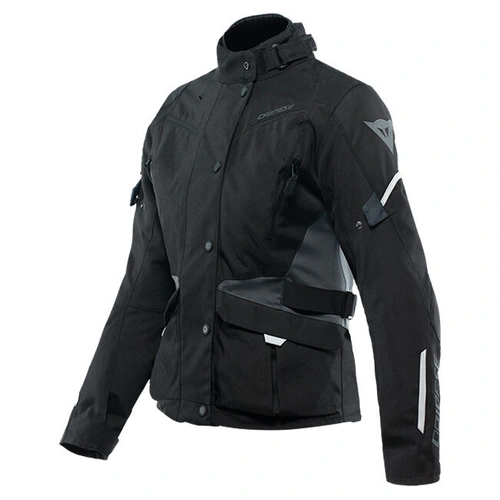 Dainese Ladies Tempest 3 D-Dry Jacket - Black/Black/Ebony - 38 - SKU:2122105