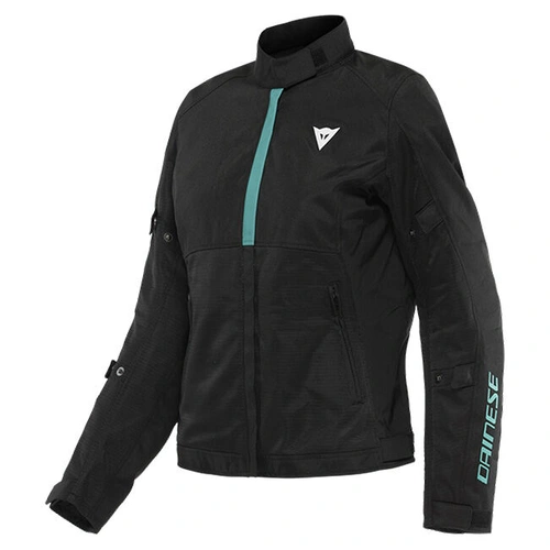 Dainese Ladies Risoluta Air Tex Jacket - Black/Aqua Green
