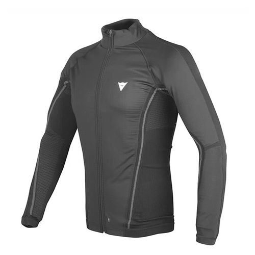 Dainese D-Core No-Wind Longsleeve Thermo Tee - Black/Anthracite - S - SKU:2122289