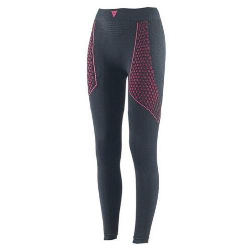 Dainese Ladies D-Core Thermo Pants - Black/Fuchsia - S - SKU:2122293