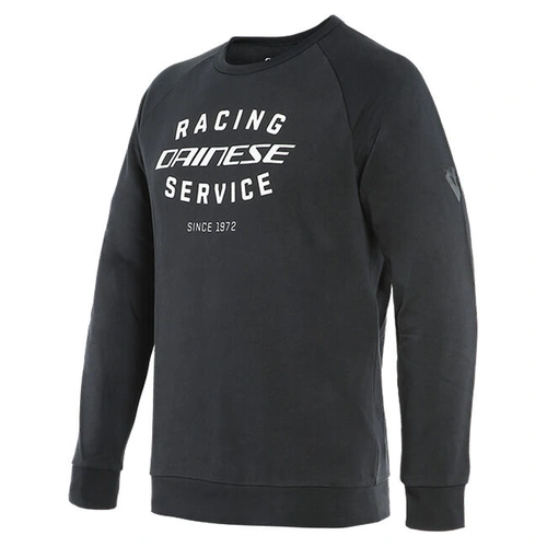 Dainese Casual Paddock Sweatshirt - Black/White