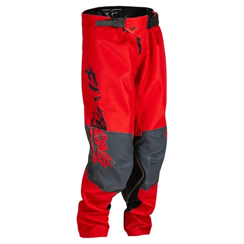 Fly Racing Kinetic Khaos MX Pants - Black/Red/Grey - 18 - SKU:2122596